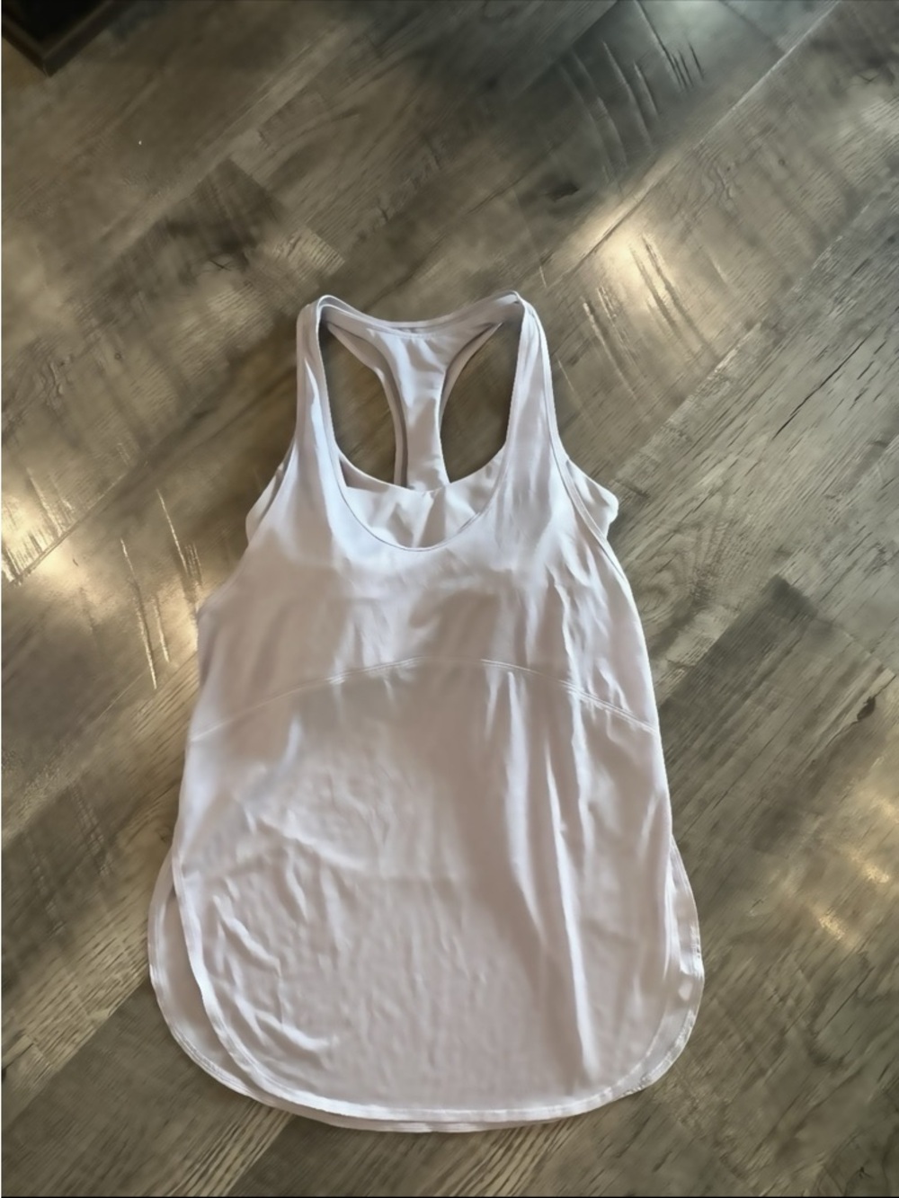 Lululemon Women’s Light Lavender/Grey  Racerback Tank Top Size 4